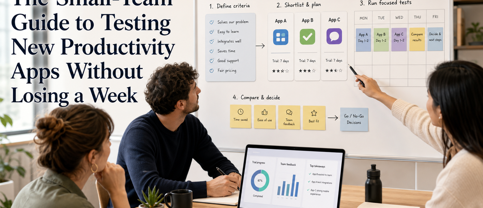 Featured image for The Small-Team Guide to Testing New Productivity Apps Without Losing a Week
