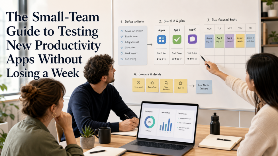 Featured image for The Small-Team Guide to Testing New Productivity Apps Without Losing a Week