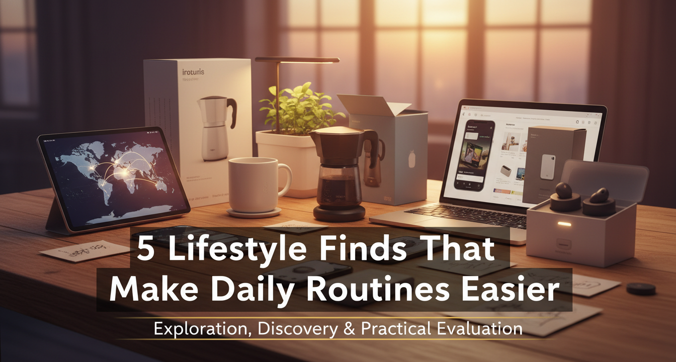 An organized desk with a plant, a smart notebook, and soft morning light, symbolizing ease in daily routines.