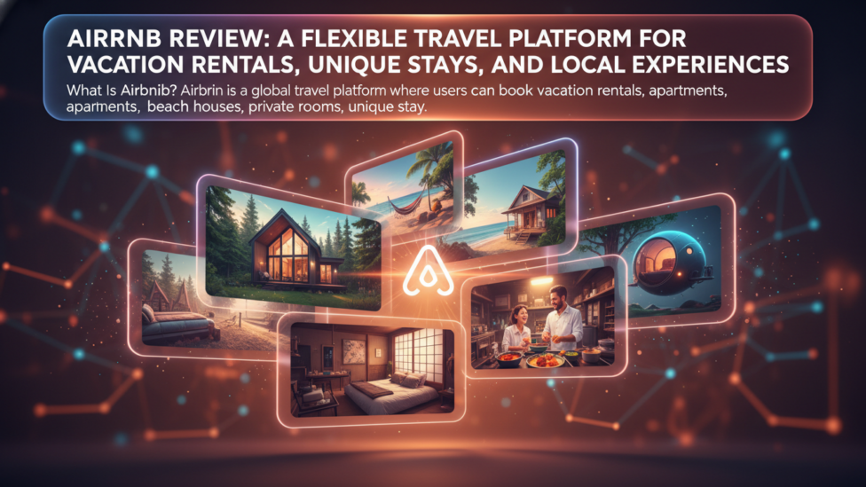 Editorial featured image for Airbnb Review: A Flexible Travel Platform for Vacation Rentals, Unique Stays, and Local Experiences