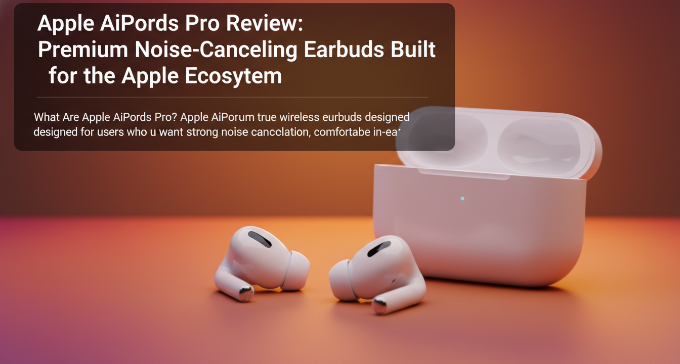 Editorial featured image for Apple AirPods Pro Review: Premium Noise-Canceling Earbuds Built for the Apple Ecosystem