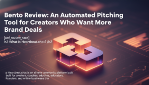 Editorial featured image for Bento Review: An Automated Pitching Tool for Creators Who Want More Brand Deals