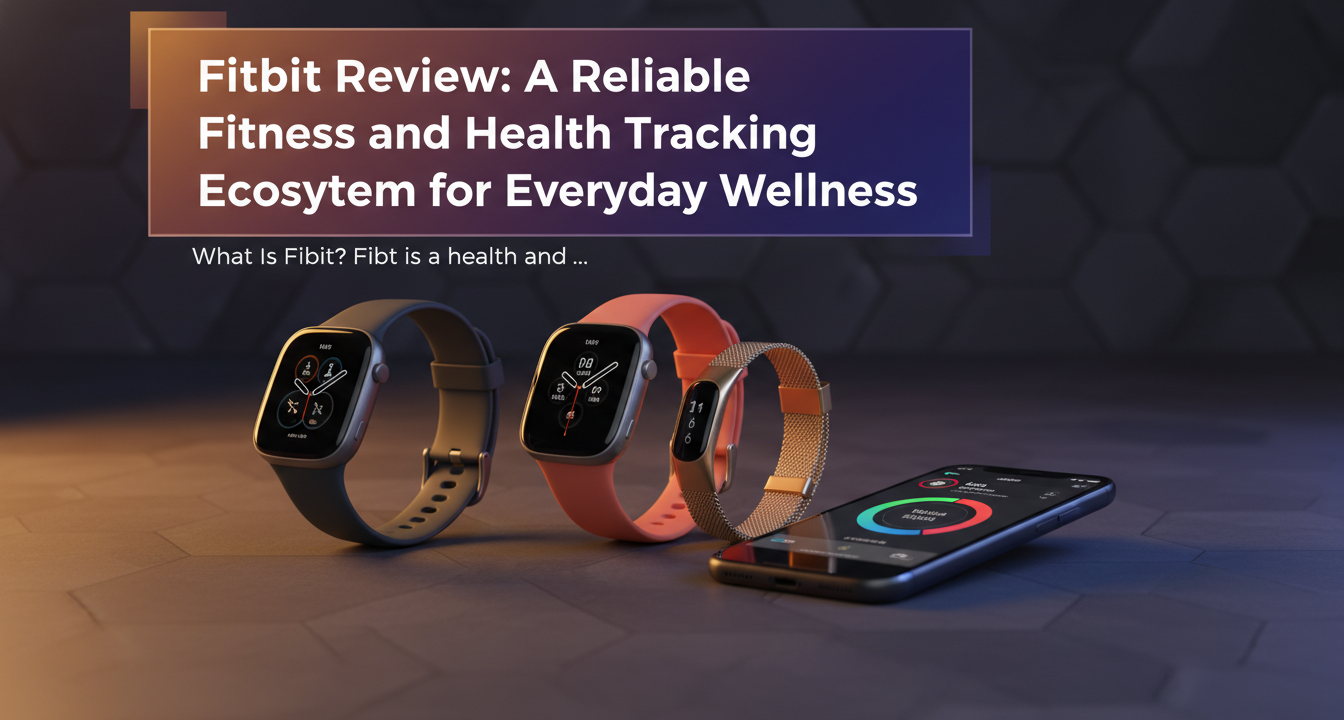 Editorial featured image for Fitbit Review: A Reliable Fitness and Health Tracking Ecosystem for Everyday Wellness