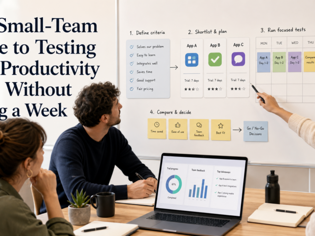 Featured image for The Small-Team Guide to Testing New Productivity Apps Without Losing a Week