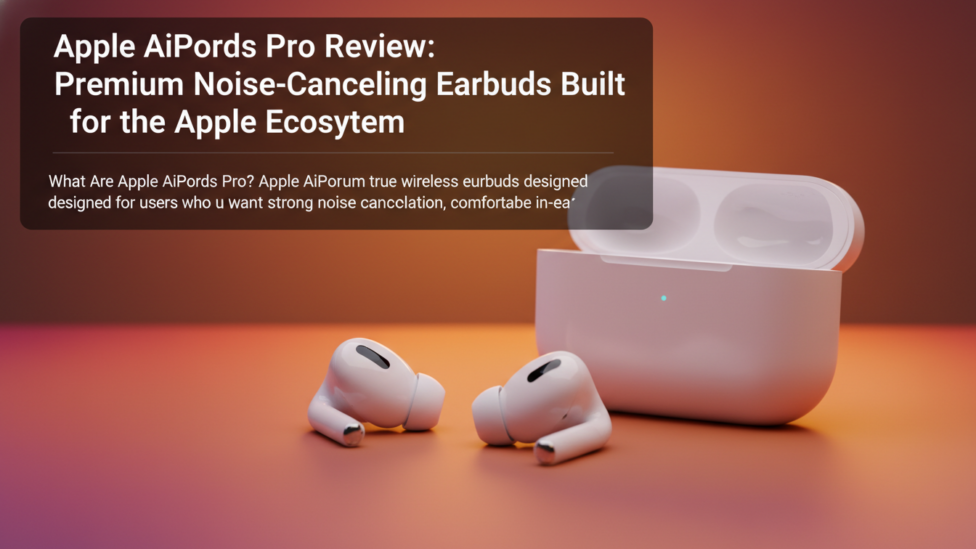 Editorial featured image for Apple AirPods Pro Review: Premium Noise-Canceling Earbuds Built for the Apple Ecosystem