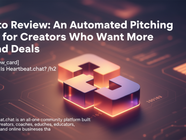 Editorial featured image for Bento Review: An Automated Pitching Tool for Creators Who Want More Brand Deals