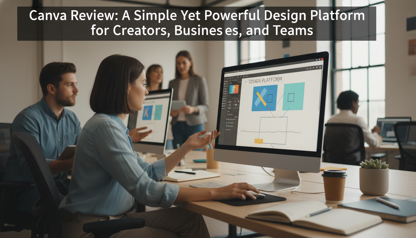 Editorial featured image for Canva Review: A Simple Yet Powerful Design Platform for Creators, Businesses, and Teams image 1