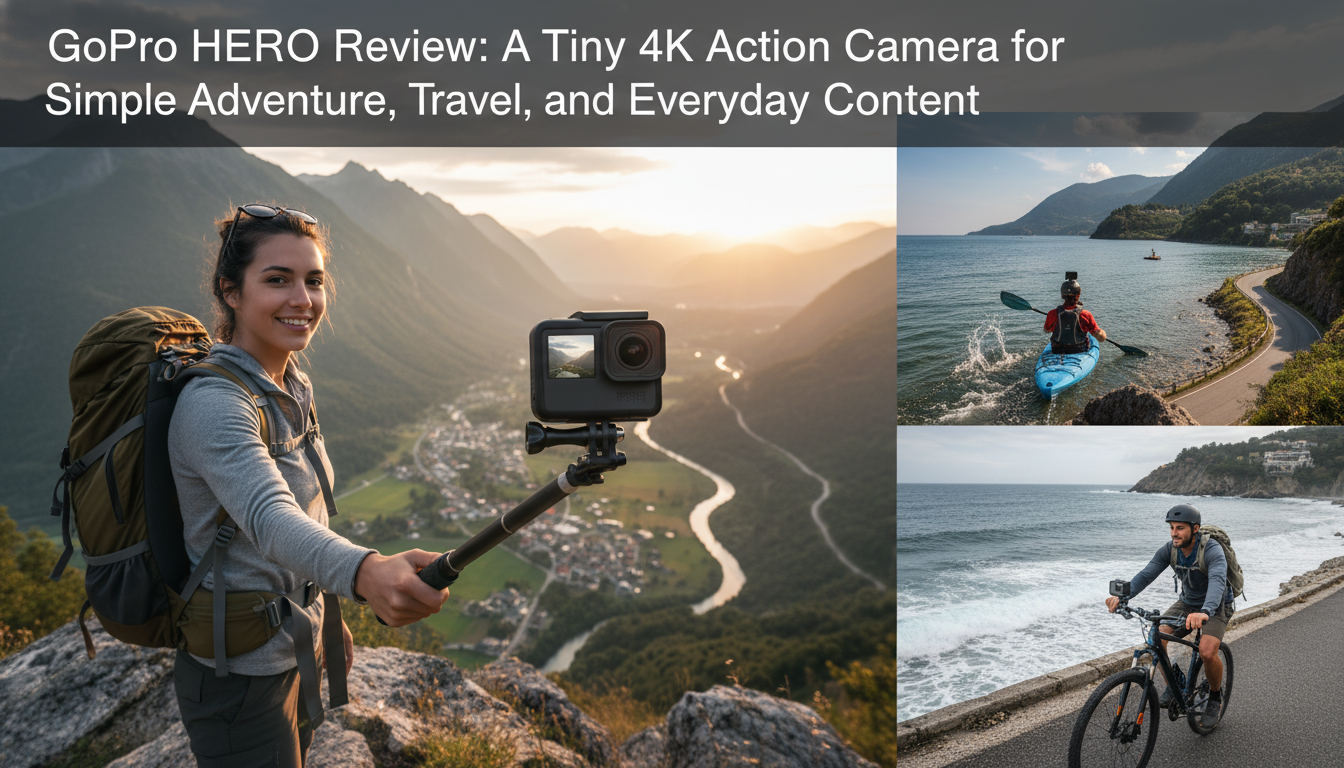Editorial featured image for GoPro HERO Review: A Tiny 4K Action Camera for Simple Adventure, Travel, and Everyday Content image 1