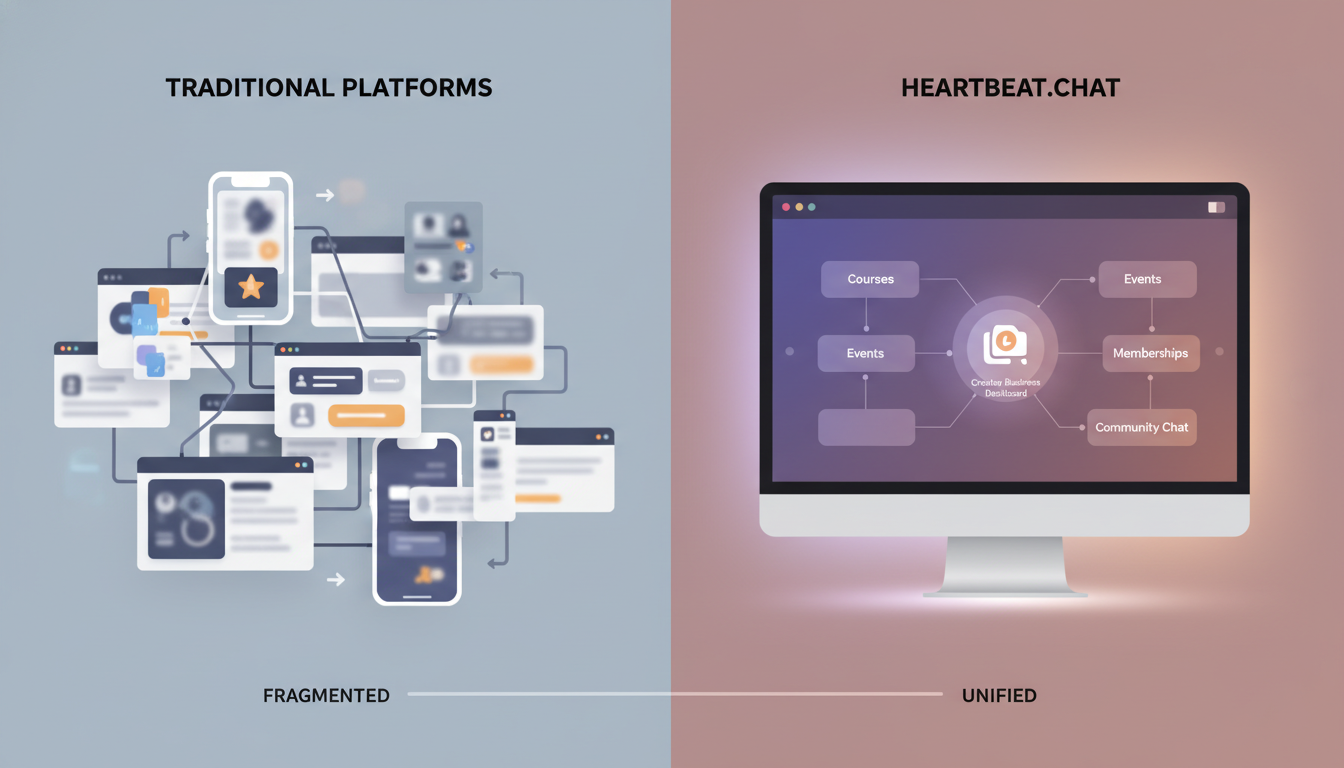 Editorial featured image for Heartbeat.chat Review: A Community-First Platform for Courses, Memberships, Events, and Creator Businesses image 3