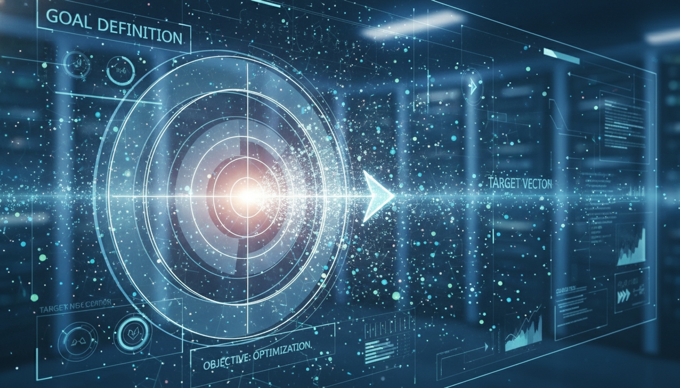 Digital illustration of an AI workflow network, symbolizing frictionless setup and efficiency. supporting image 1