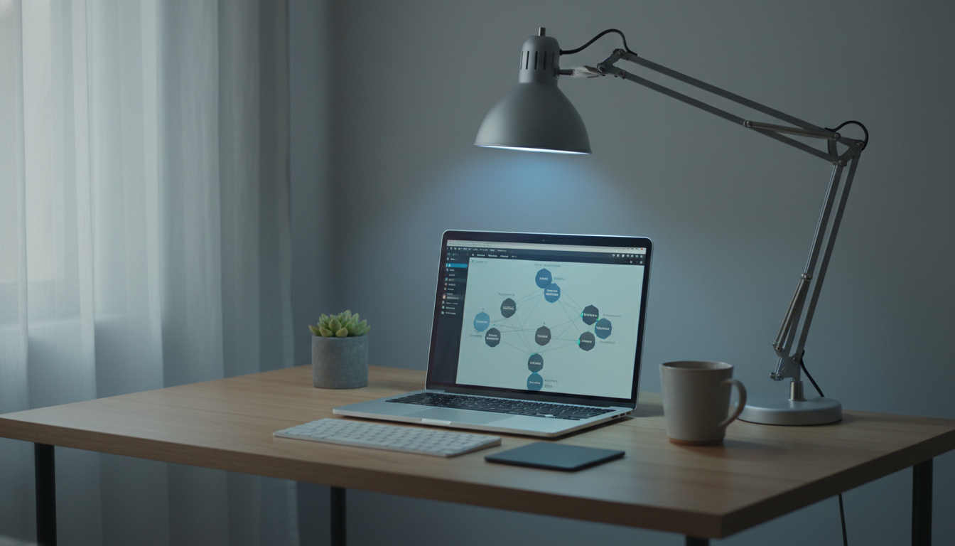 A visually striking image depicting small, powerful digital platforms as glowing, interconnected nodes, symbolizing their impact and hidden strength in a vast digital landscape. supporting image 2