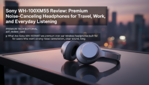 Editorial featured image for Sony WH-1000XM5 Review: Premium Noise-Canceling Headphones for Travel, Work, and Everyday Listening