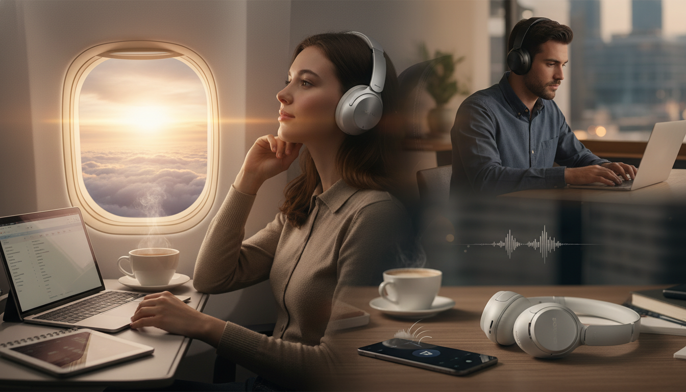 Editorial featured image for Sony WH-1000XM5 Review: Premium Noise-Canceling Headphones for Travel, Work, and Everyday Listening image 1