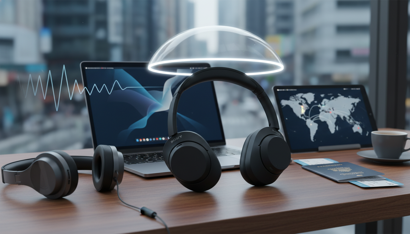 Editorial featured image for Sony WH-1000XM5 Review: Premium Noise-Canceling Headphones for Travel, Work, and Everyday Listening image 3