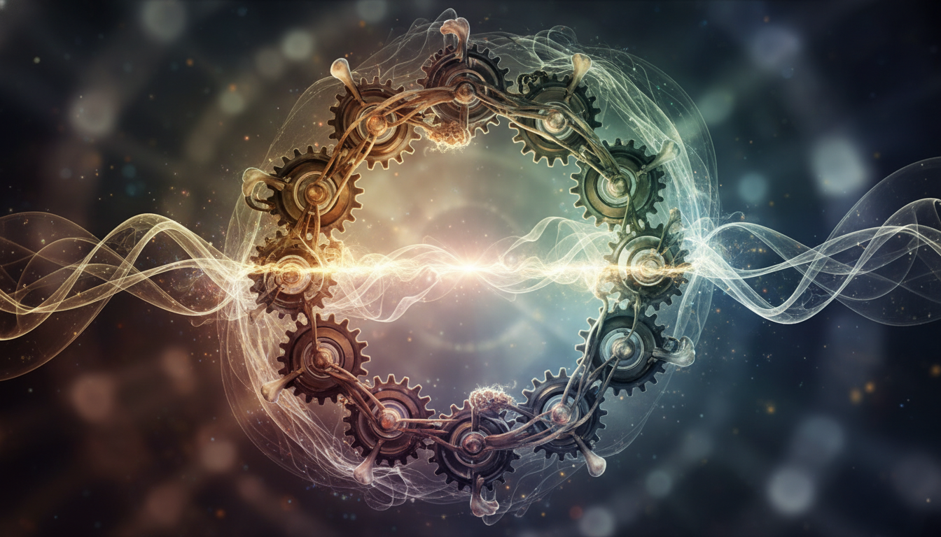 Abstract illustration of ideas spreading and solidifying, representing products that go viral and stay useful. supporting image 2