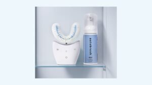 Autobrush Sonic Pro Bundle U-shaped electric toothbrush and foam toothpaste