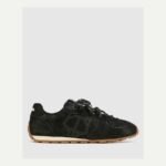 Naked Wolfe black leather statement sneaker